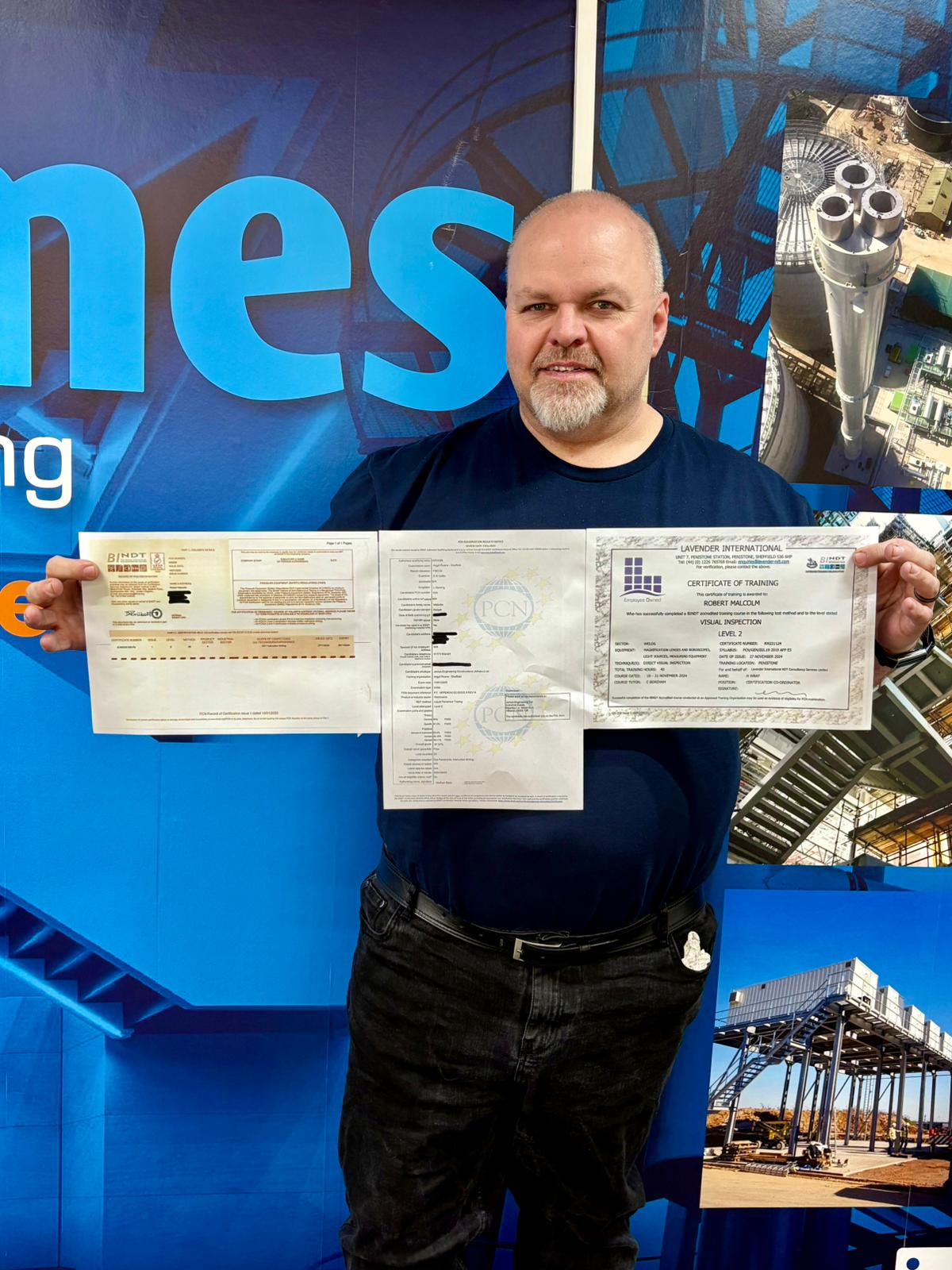 Congratulations Rob on passing your PCN level 2
